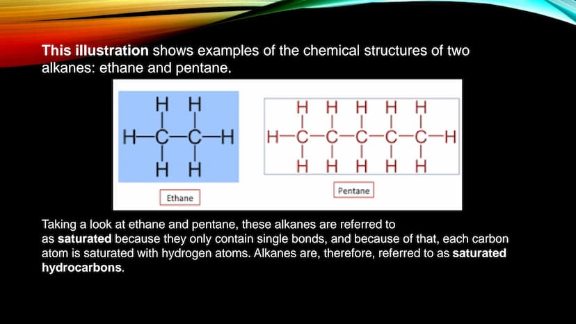 ALKANES
DIVID A Hydrocarbon is an organic compound made of nothing more than carbons and hydrogens.
It is possible for double or triple bond