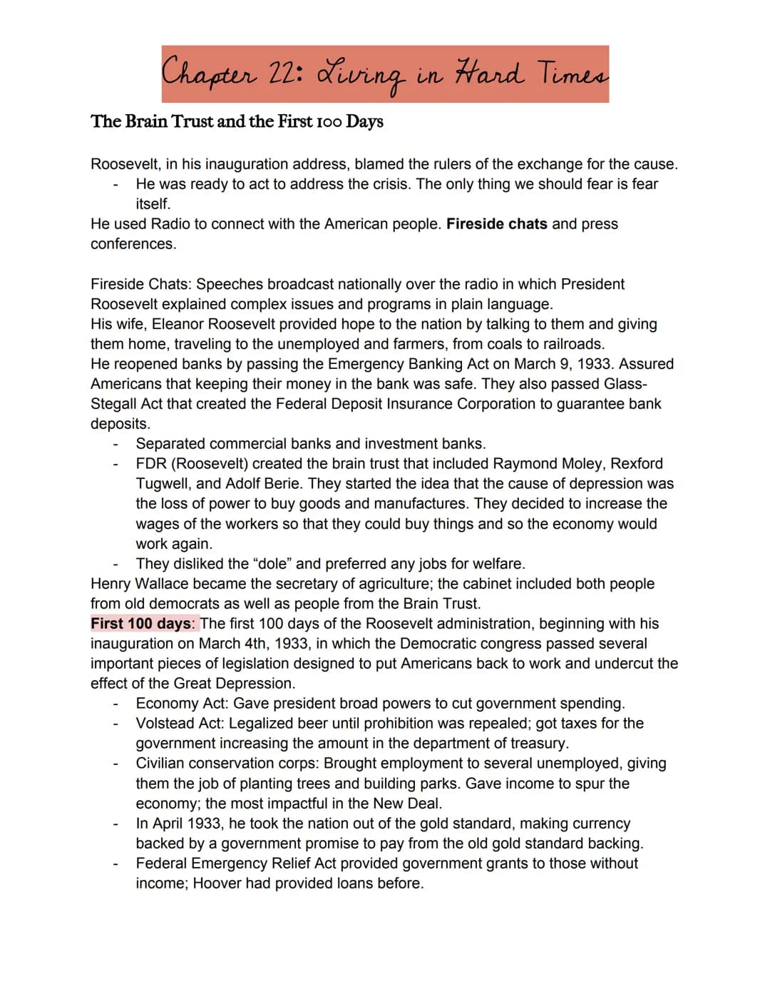 
<p>In this chapter, we will focus on the significant impacts of the Great Depression. We will explore the causes that led to this prolonged