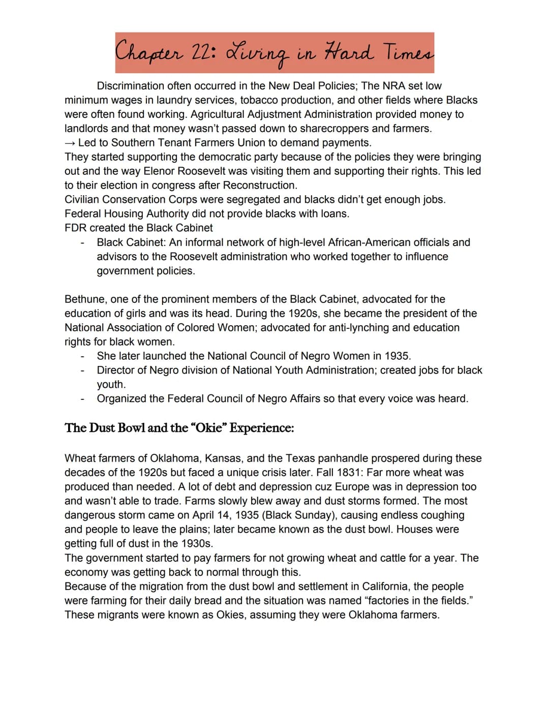 
<p>In this chapter, we will focus on the significant impacts of the Great Depression. We will explore the causes that led to this prolonged