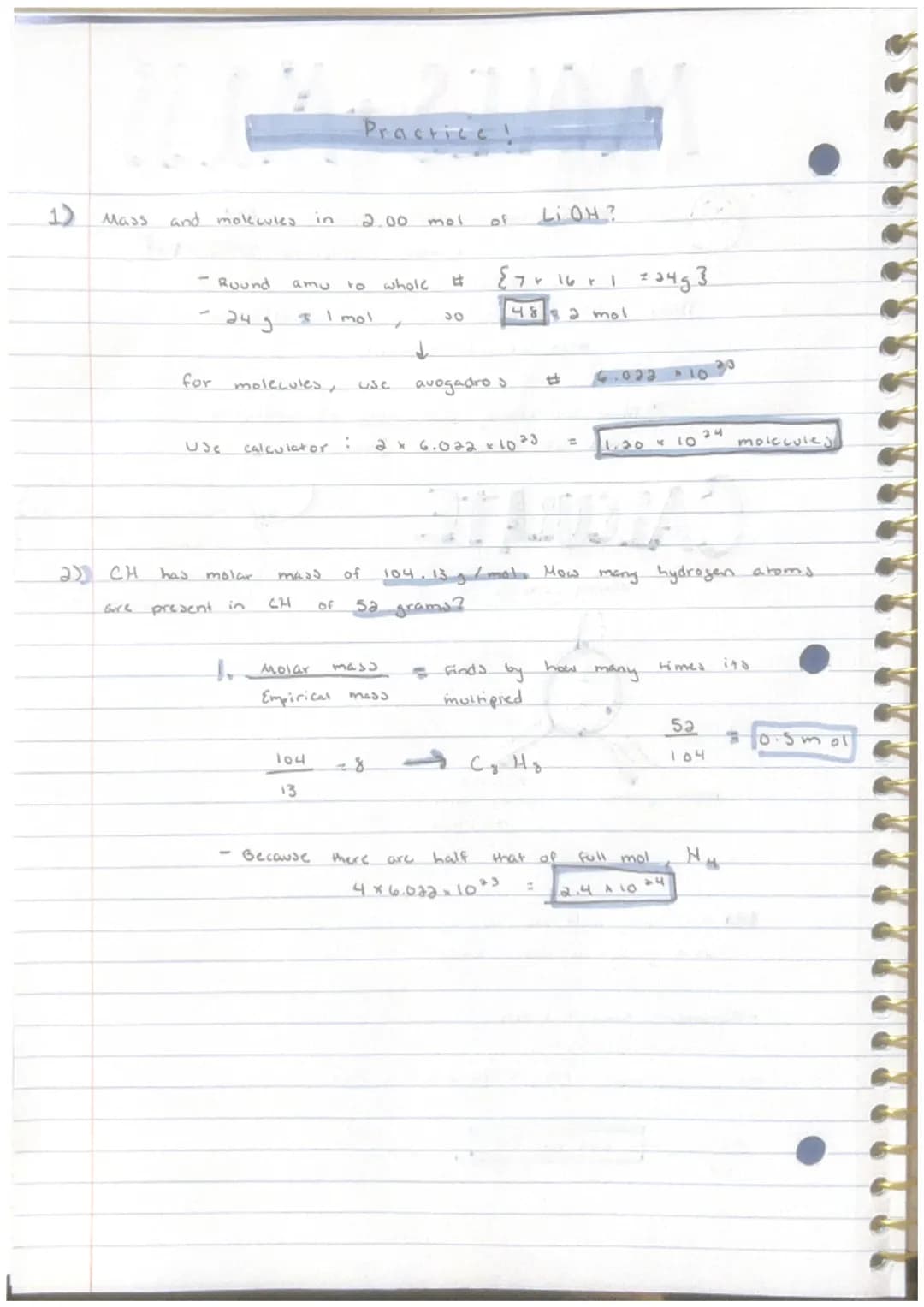 There
MOLES MASS
●
Much
rodi
- Remember,
25.9
44
Penc
mass (grama).
a
mol
offic
1
mot
like
amu
certain
CALCULATE
Volume (Litera)
EX, How man