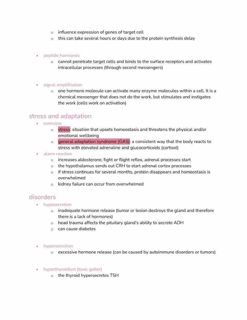 chapter 17: endocrine
overview
● functions
●
O specializes in communication and coordination
O uses mostly hormones
main principal mechanism