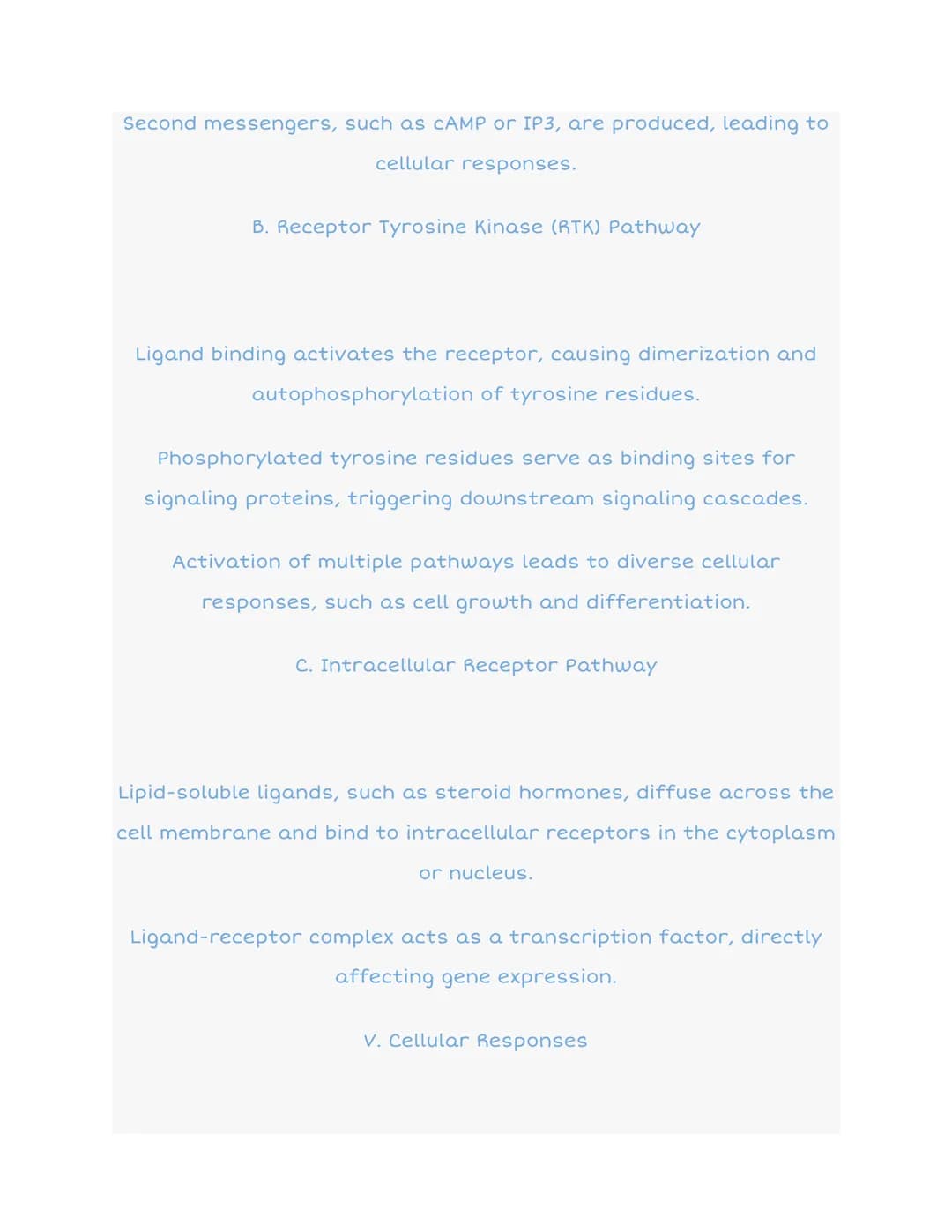 
<h2 id="introductiontosignaltransduction">Introduction to Signal Transduction</h2>
<p>Signal transduction is the process by which cells det