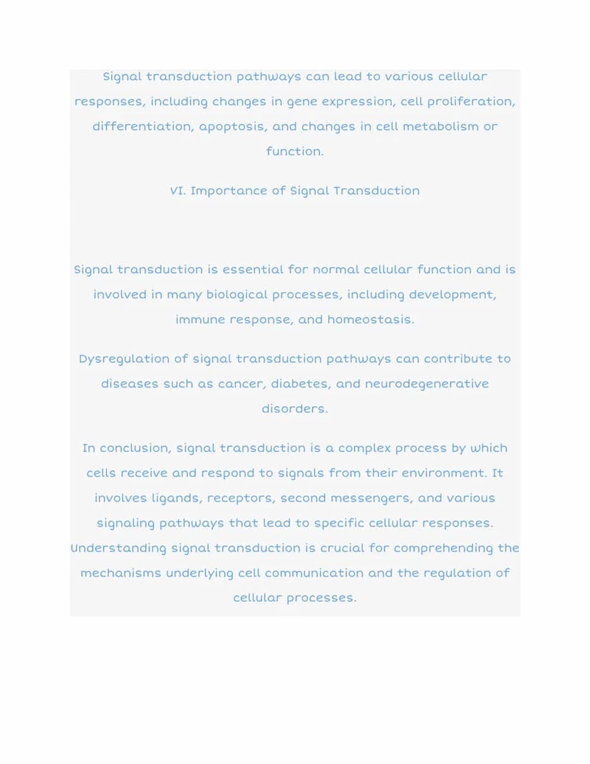
<h2 id="introductiontosignaltransduction">Introduction to Signal Transduction</h2>
<p>Signal transduction is the process by which cells det