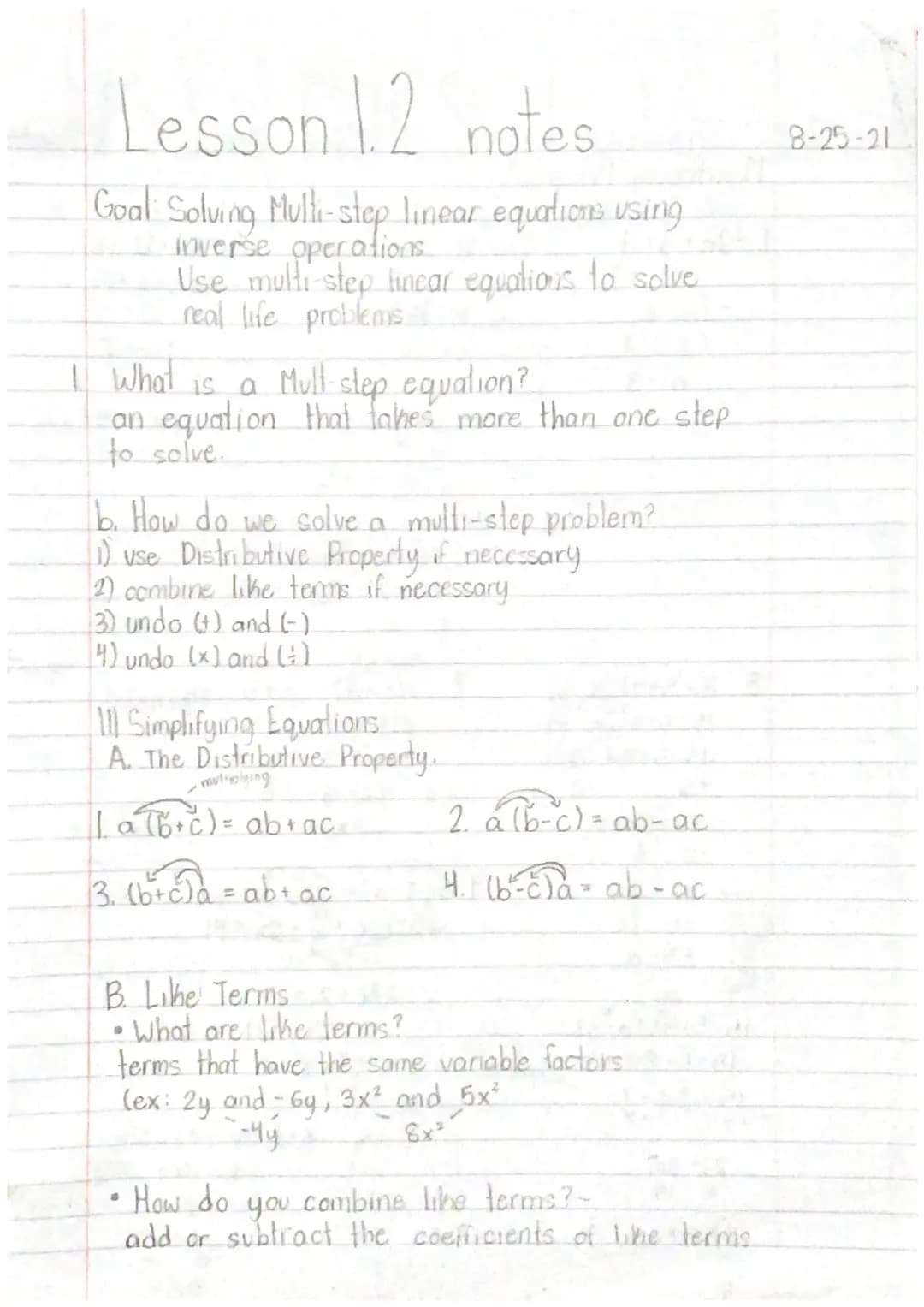 Fun with Multi Step Equations Worksheets: Examples and Answers