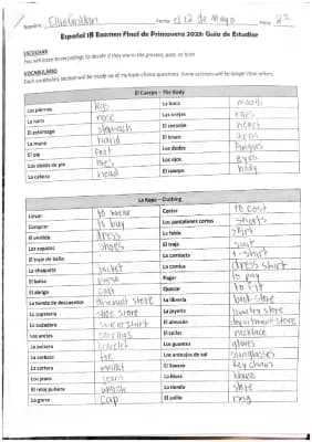 Know exam worksheet  thumbnail