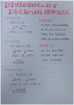 Know dividing by decimal number  thumbnail