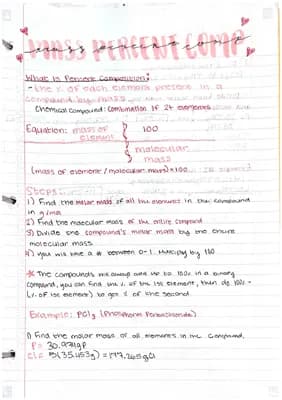 Know percent composition notes ! thumbnail