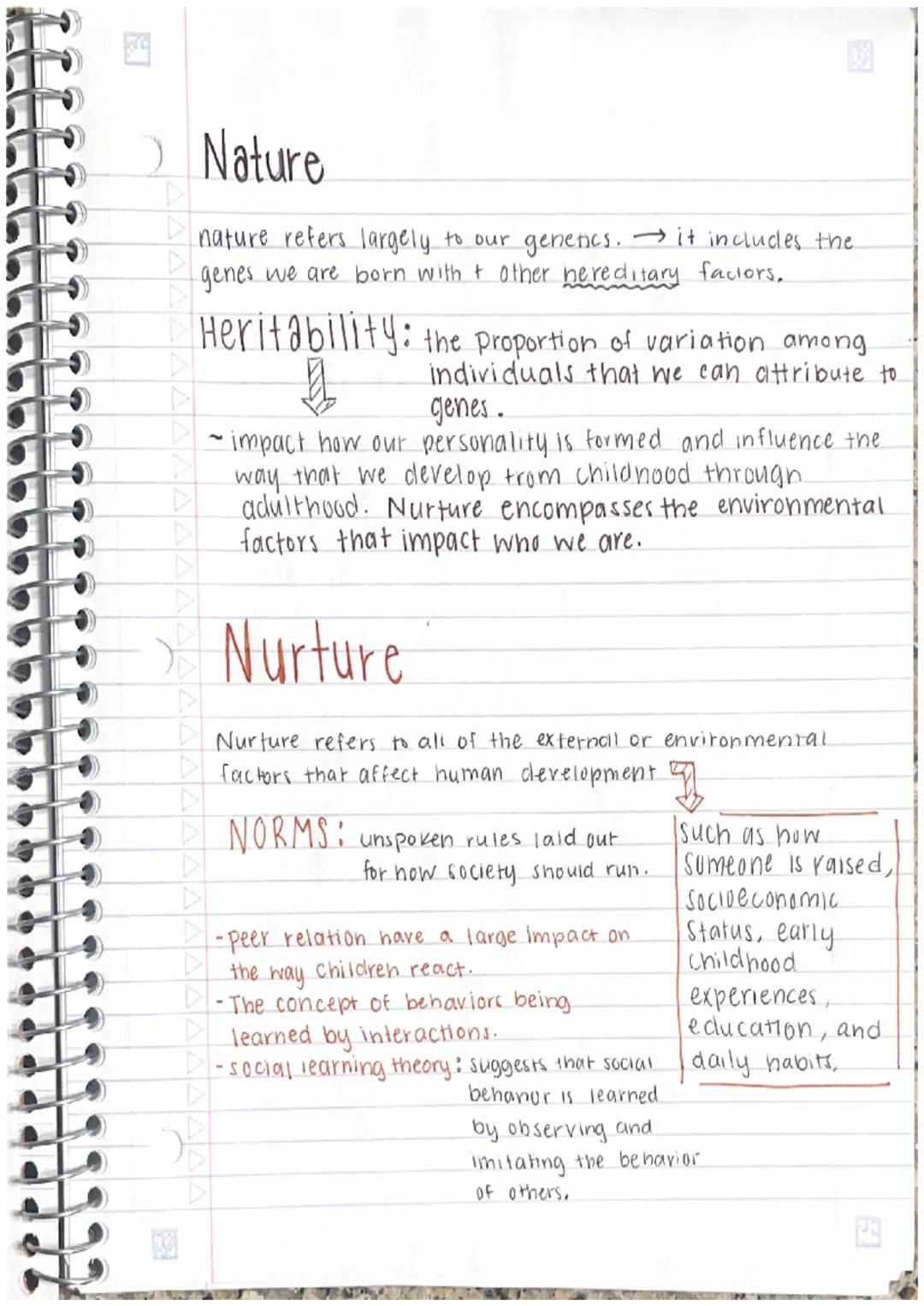 Nature vs Nurture: Key Points and Discussion