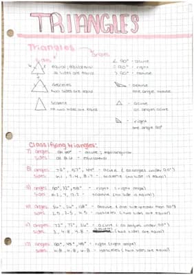 Know Classifying Triangles Notes thumbnail