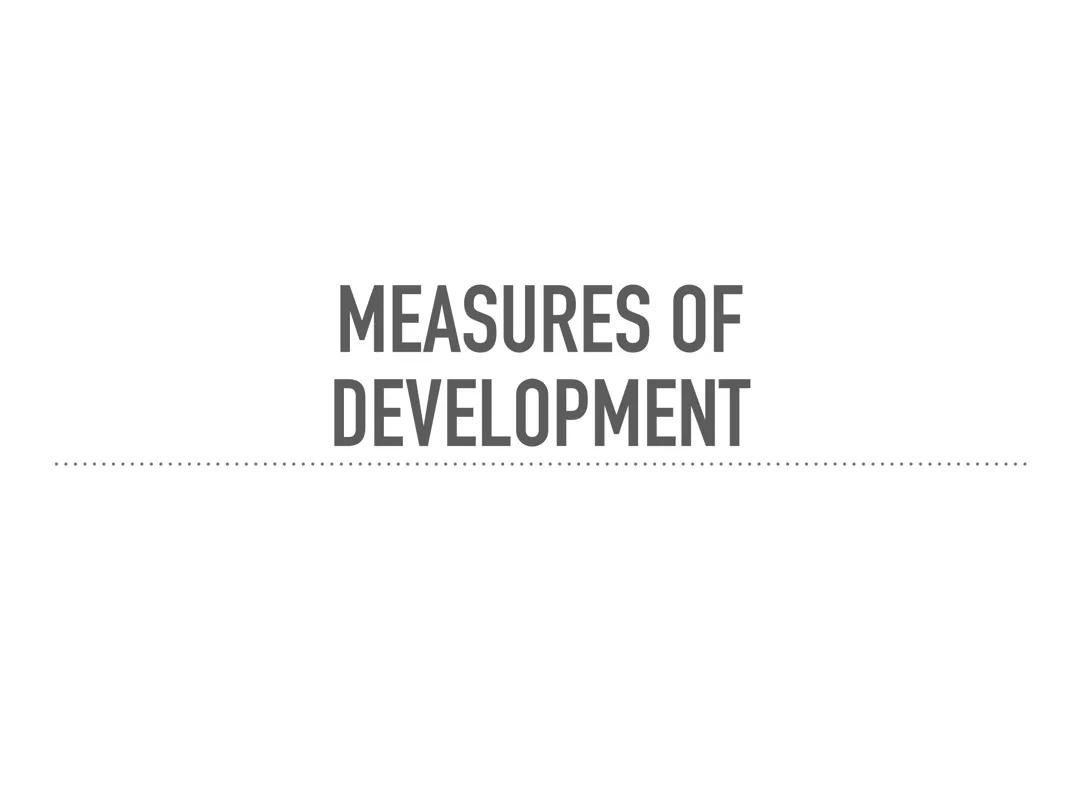 Easy Guide to Economic Indicators and Measures of Development
