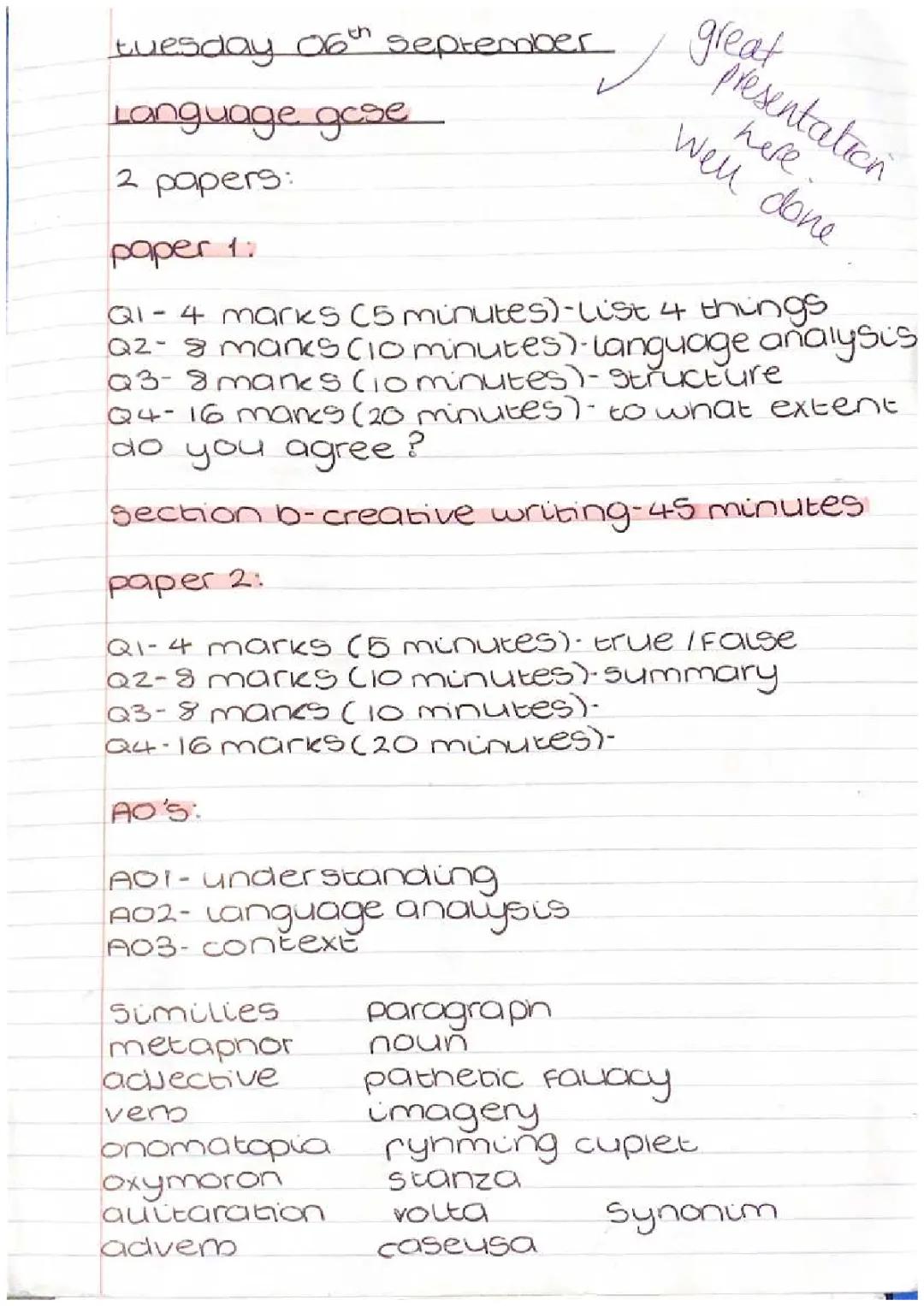 English Language 