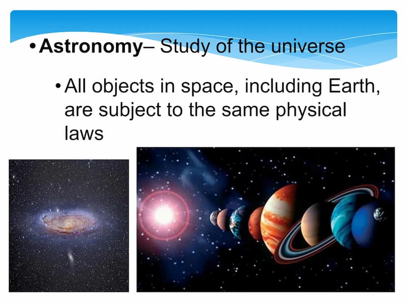Ch 1: Introduction into Earth Science
Ch 1.1: What is Earth Science
Earth Science- Group of sciences that
studies Earth & its neighbors in s