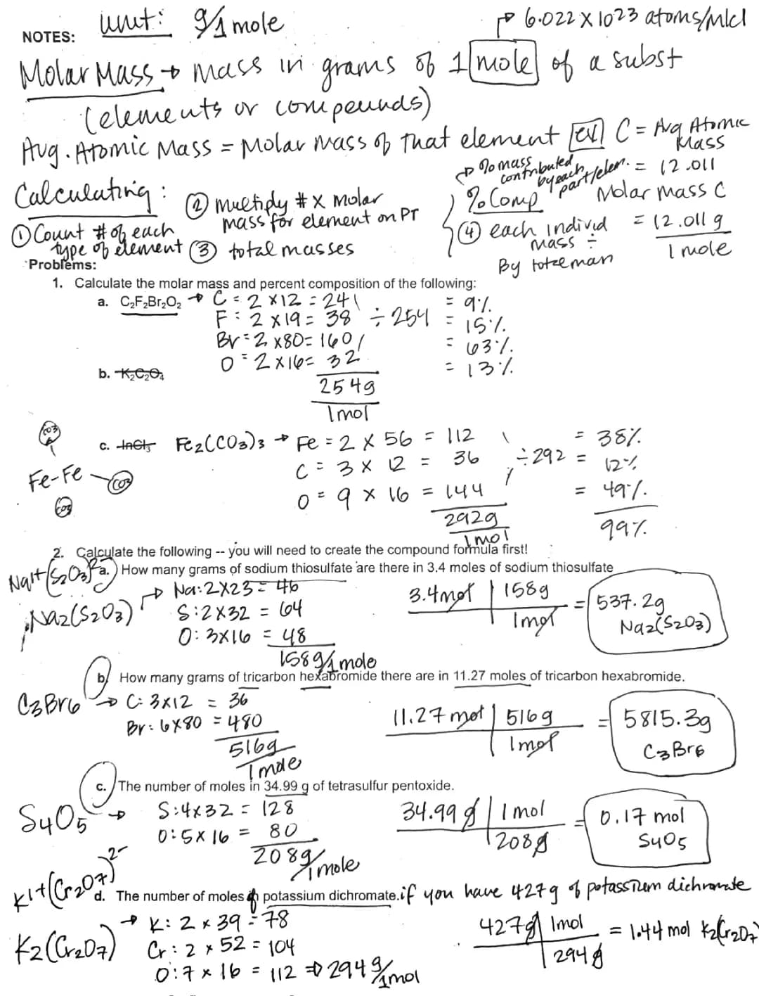 Fun with Molar Mass & Percent Composition: Easy Steps for Kids!