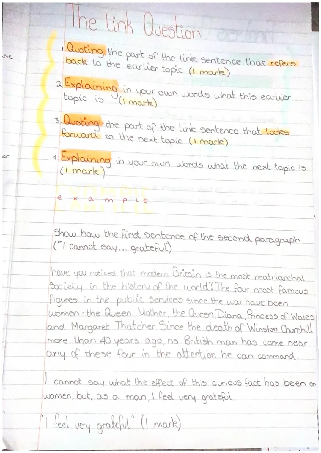 UNDERSTANDING
QUESTIONS
Tot take
+ these questions are asked in order to test that you
understanding the main ideas and details of the
text/
