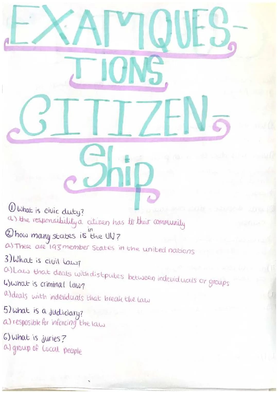 rights and responsibilities 