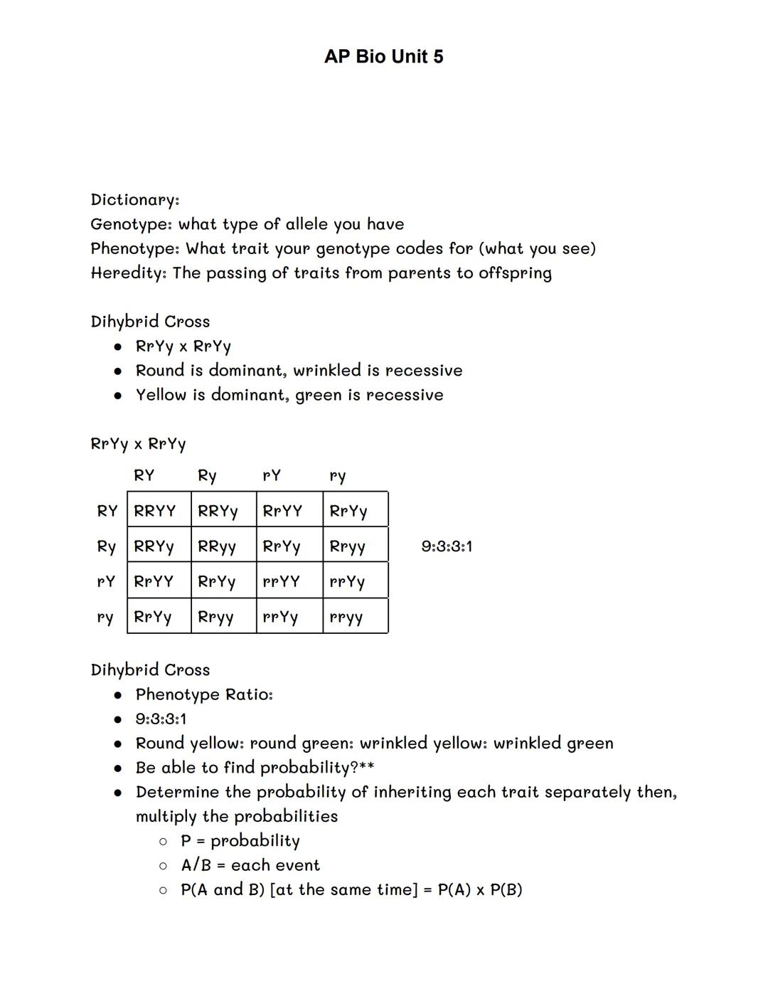 Mitosis
We use mitosis for growing or getting a cut
Starting as diploid (1N)
Ends as 2 identical diploid cells (2N)
Bacteria can transfer ge