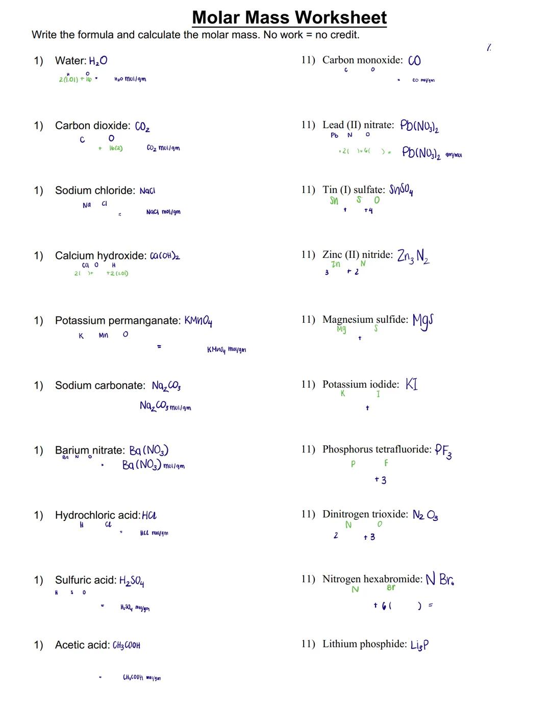 T-chart with
whole
numbers
T-chart with
sci notation
numbers
T-chart with
numbers and
units
T-chart with
dimensional
analysis
2)
Notes: Calc