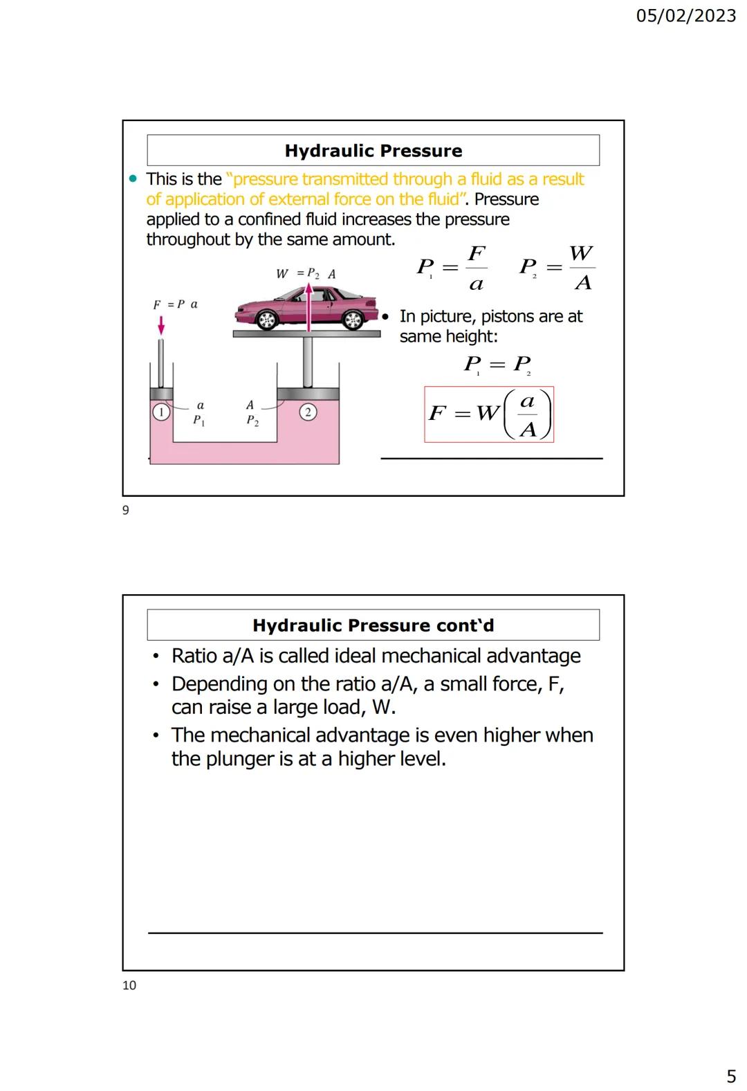 1
2
FLUID STATICS
Lecture 3
PRESSURE AND ITS MEASUREMENT
Engr. Dr. Eric Awere
Department of Civil Engineering
Cape Coast Technical Universit