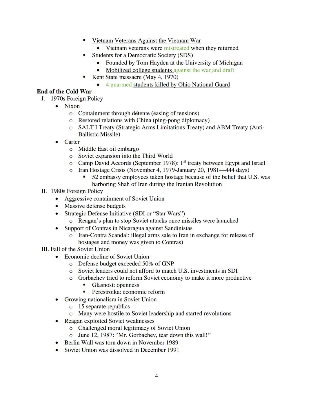 Beginning of the Cold War
Unit 11: Cold War
VUS.12a-g
I. Conflicting Ideologies
* U.S.: capitalism and democracy
* Soviet Union: communi