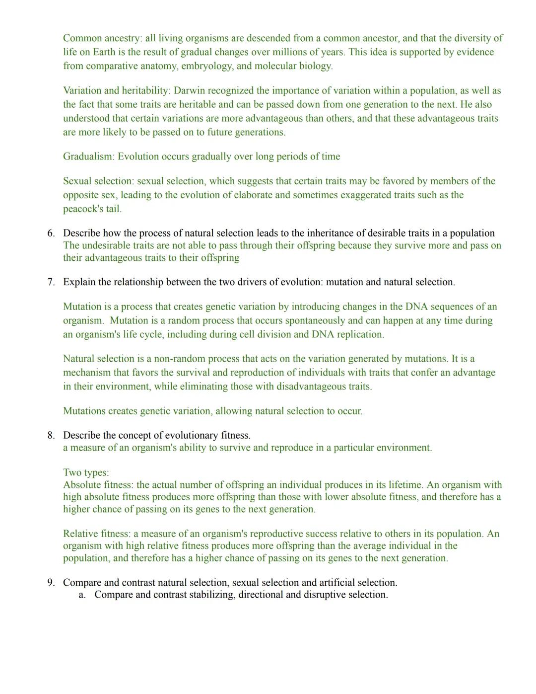 Evolution
Ecology
Genetics
Protein Synthesis
DNA Structure and Replication
Honors Biology Student Targets: Semester 2
DNA Structure and Repl