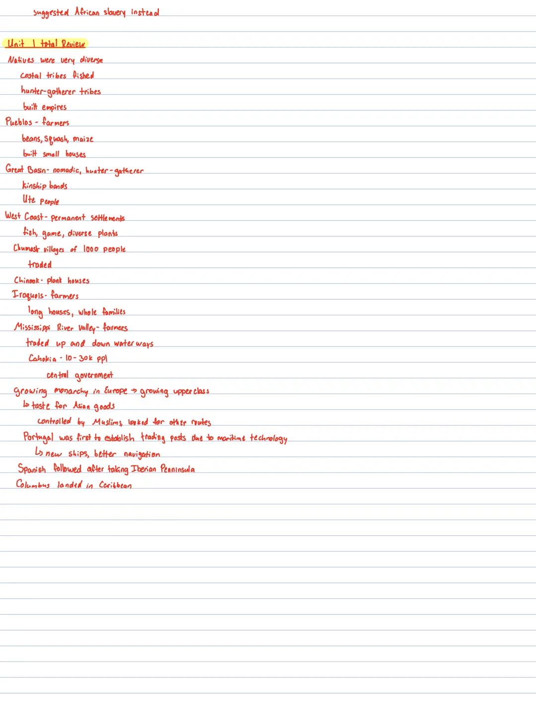 Diverse American Indian Societies
First migration of people to the Americas was from northeast Asia 25,000 years ago
دا
Pestablished agricul