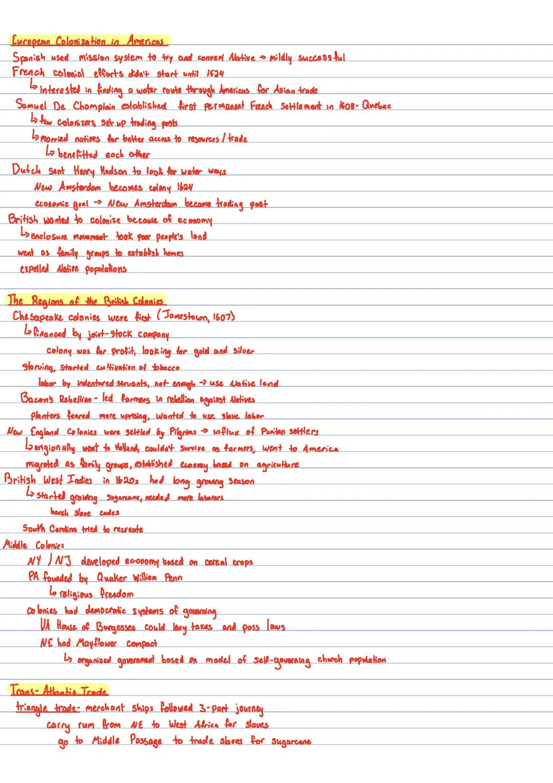 Period 2 (1607-1754)