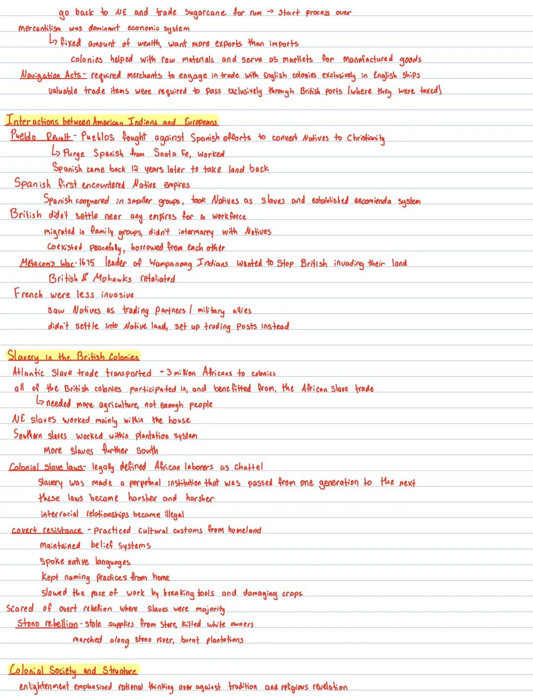 European Colonization in Americas
Spanish used mission system to try and convert Native mildly successful
French colonial efforts didn't sta