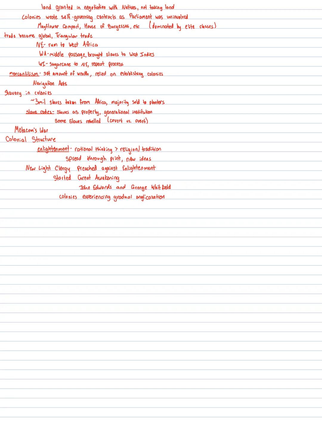 European Colonization in Americas
Spanish used mission system to try and convert Native mildly successful
French colonial efforts didn't sta