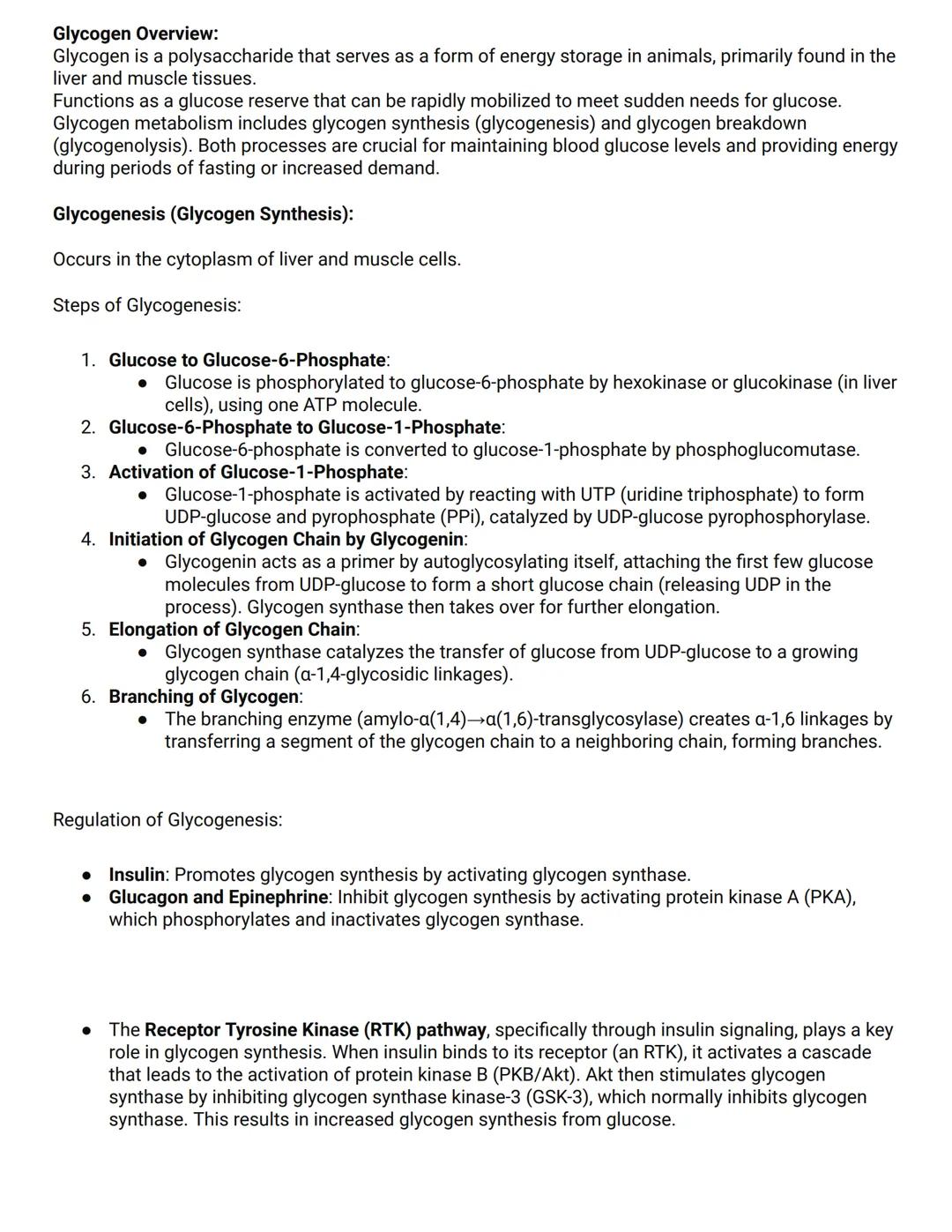 Glycolysis Overview:
Glycolysis is a metabolic pathway occurring in the cytoplasm of cells. Doesn't require 02.
Produces two molecules of py