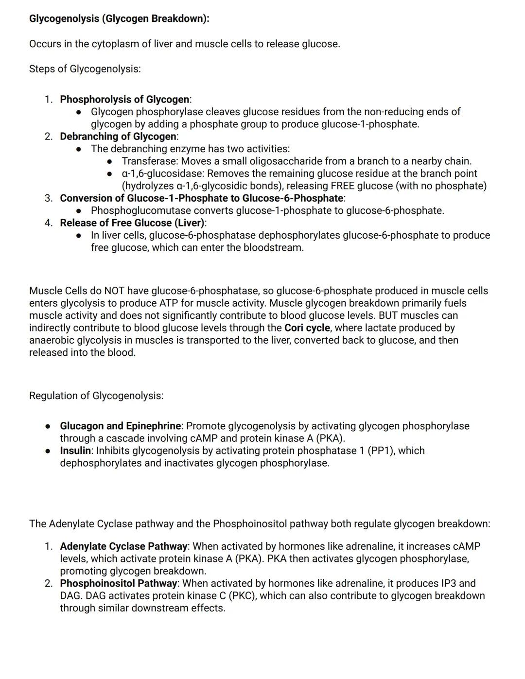 Glycolysis Overview:
Glycolysis is a metabolic pathway occurring in the cytoplasm of cells. Doesn't require 02.
Produces two molecules of py