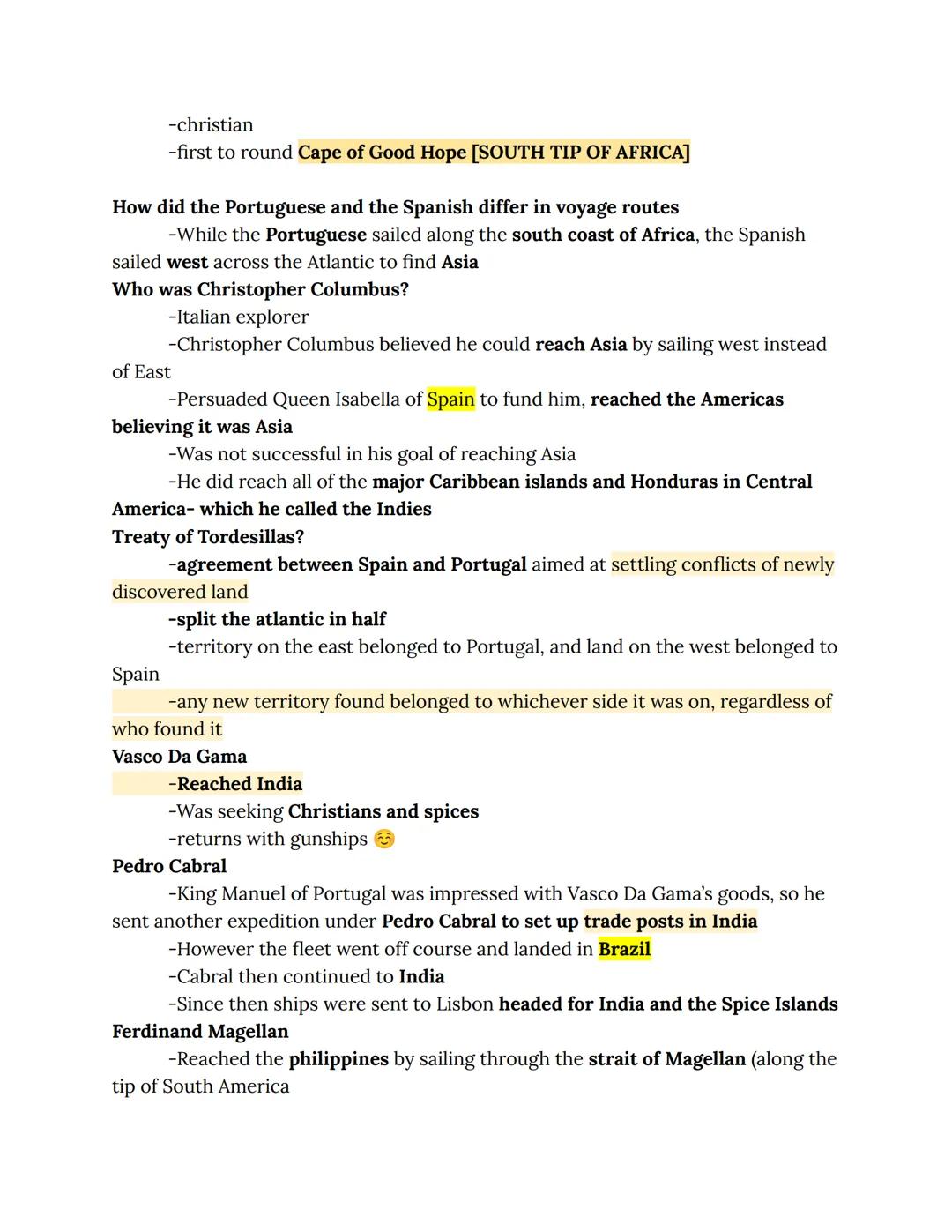 Unit 5: European Explorers and Geographic Expansion
The expanding economies of European states stimulated trade markets in Asia!
What are