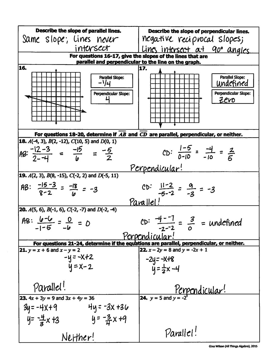 Name:
Key!
Geometry Review: Packet #1
Topic #1: Distance & Midpoint
Distance Formula:
d = √(x2-x1)² + (y 2-y₁)²
Midpoint Formula:
M = (x₁ +
