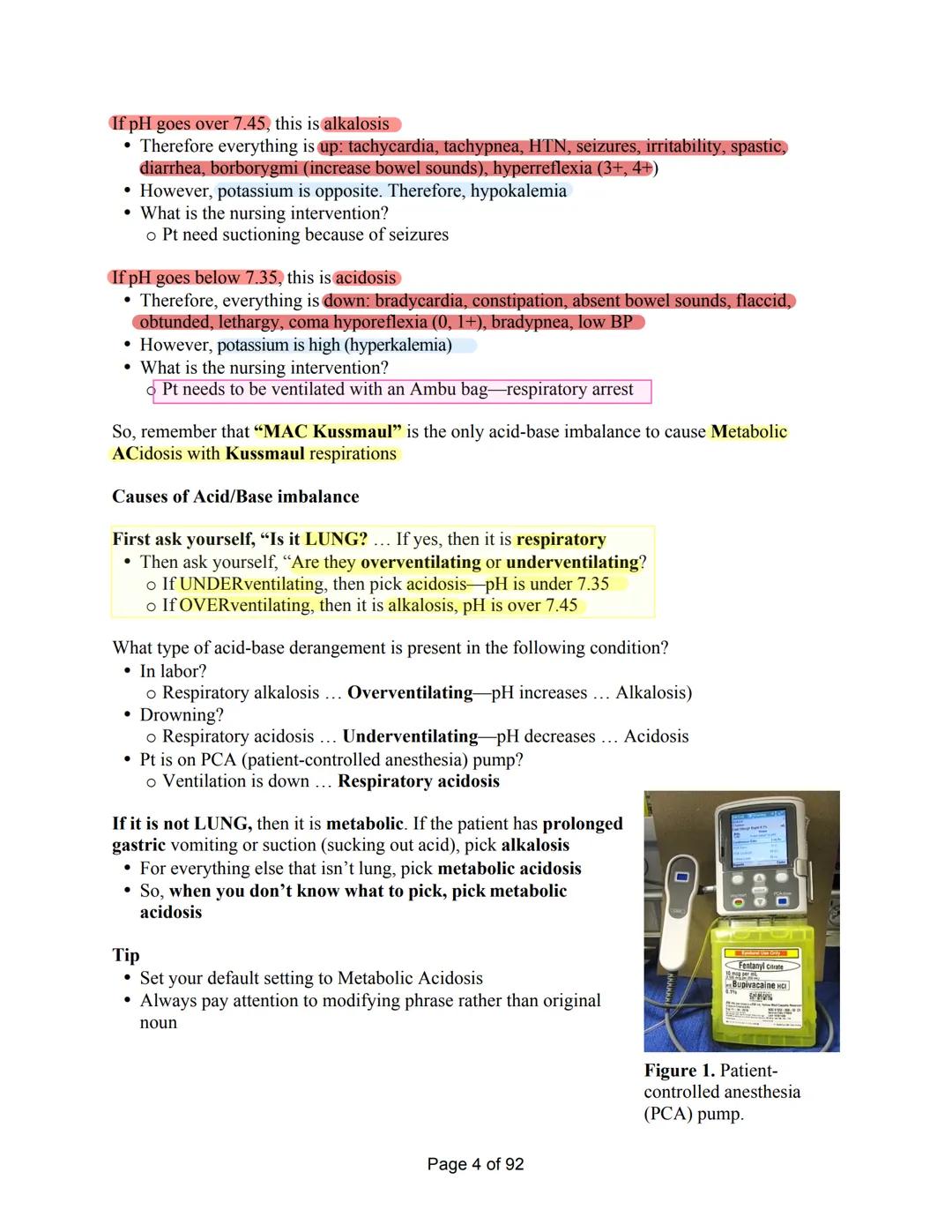 --- OCR Start ---
GUIDE Mark Klimek's Lecture
Lecture 1-
Acid-Base Balance Ventilators
Lecture 2-
Alcohol
Wernicke
Overdose and Withdrawal
S
