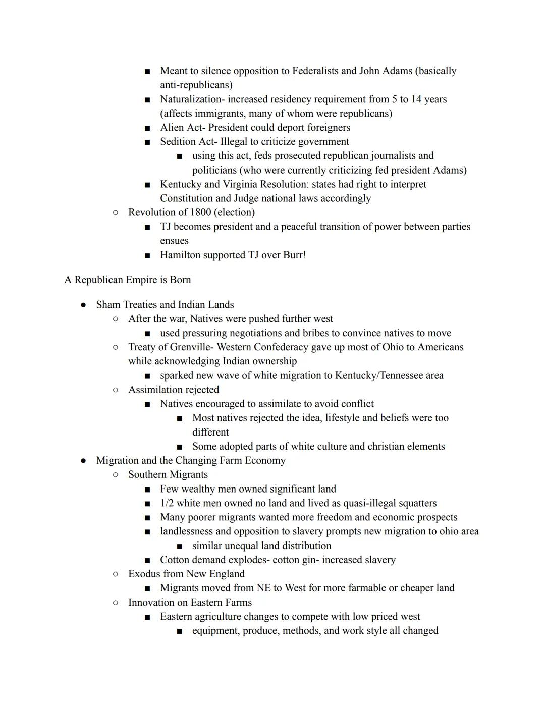 APUSH Unit 3 Notes
CH7- Hammering out a federal republic
Political Crisis of the 1970s
• Federalists Implement the Constitution
• New gov