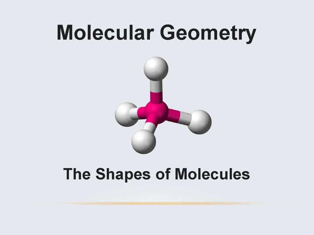 Molecular Geometry