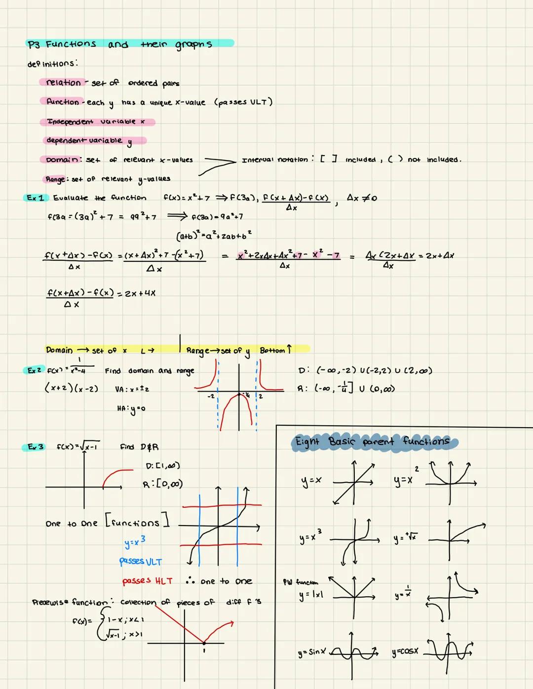 # PI Graphs and models
August 8th, 2024
Sketching graphs, table of values, find xand y-int, x-int (y=0), y-int (x=0)
Intercepts: the poi