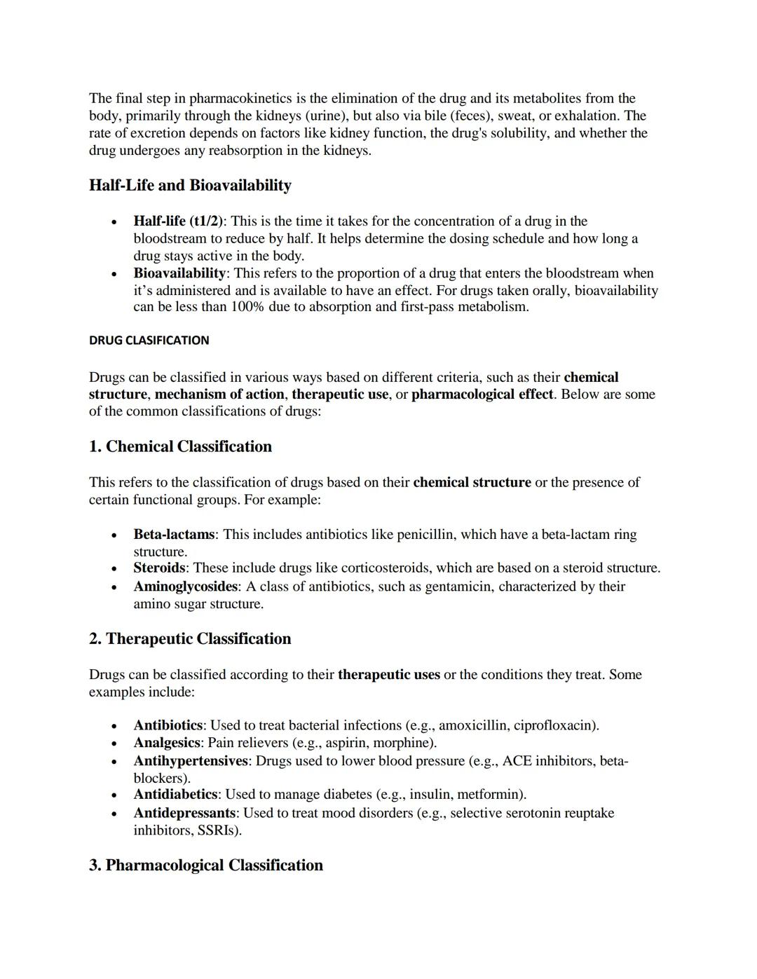 Basic concept of pharmacology
Pharmacology is the branch of science that focuses on the study of drugs and their effects on the body. It enc