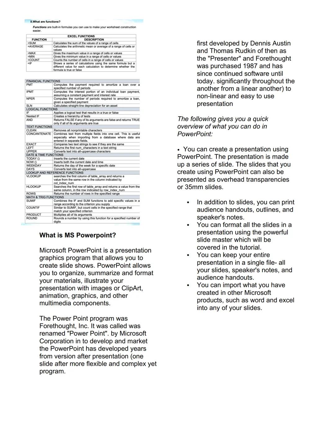 ## Mail Merge and Label Generation
A Mail Merge is a word processing
feature that allows you to easily create
multiple letters, labels, env
