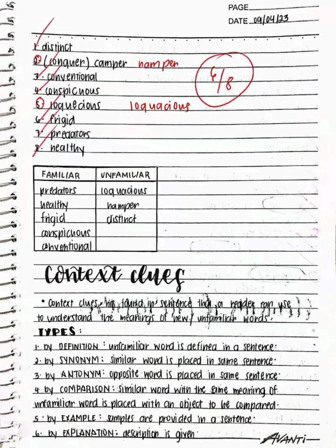 lecture notes in
ENGLISH 8
1st Quarter
PAGE
DATE
Good things
are coming
PSALM 27:13
DO NOT REUPLOAD | @jona.notes
BREAK A LEG!
-AVANTI- PAGE