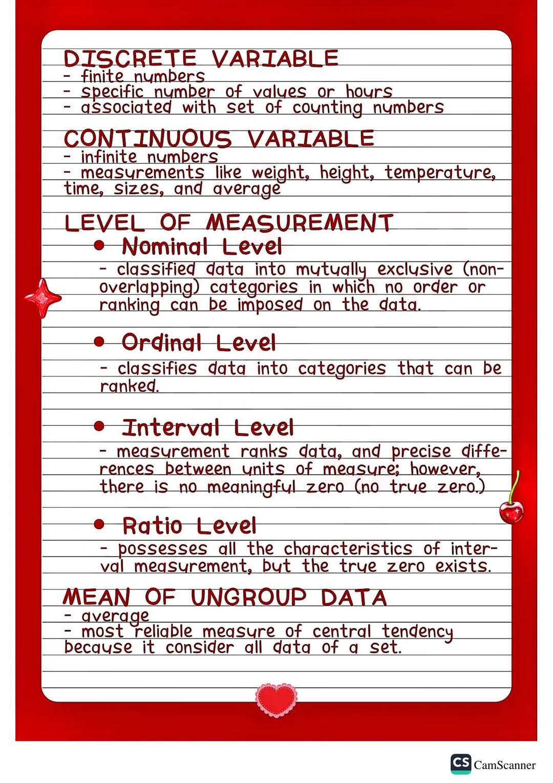Reigh's
Notes
STATISTICS
Statistics and
Probability
SMTWTFS
- the science of conducting studies to collect,
organize, analyze, summarize, an