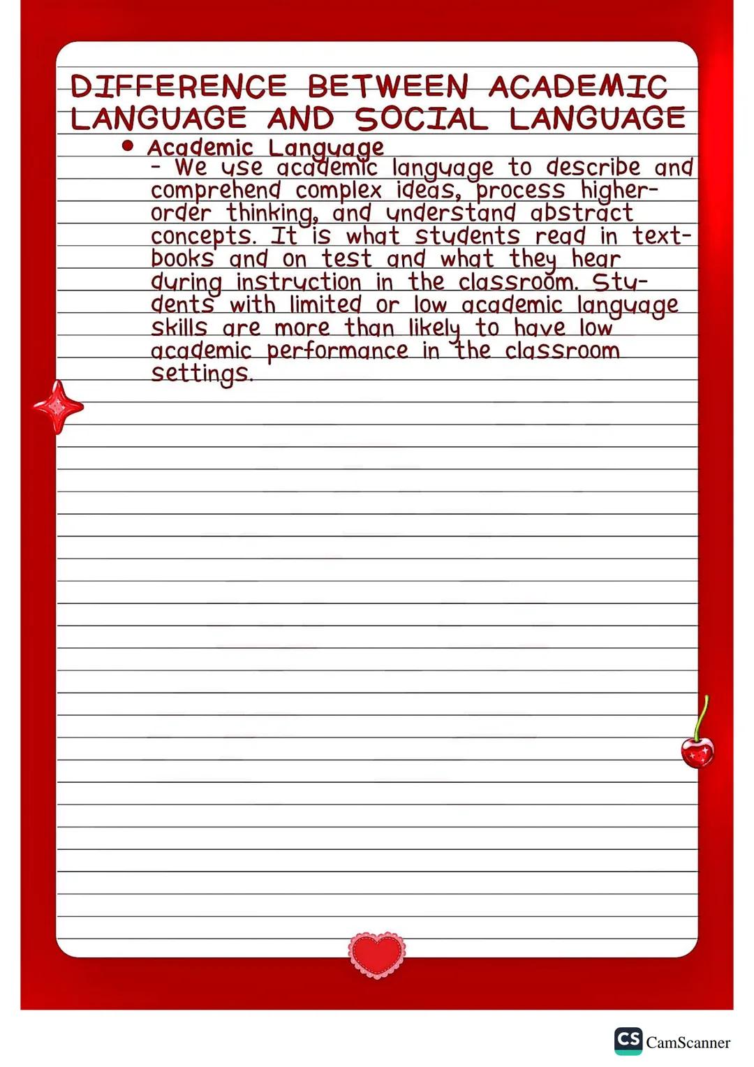 Reigh's
Notes
English for Academic and
Professional Purposes
SMTW
TFS
LESSON 1: ACADEMIC
LANGUAGE
ACADEMIC TEXT
- A reading material that pr