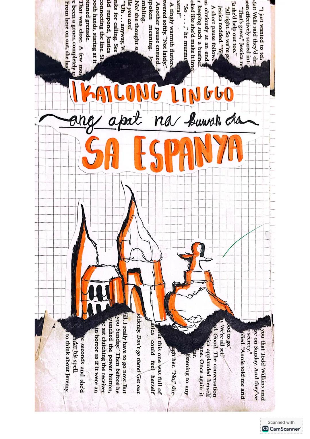 ang apat na buwan ko sa espanya