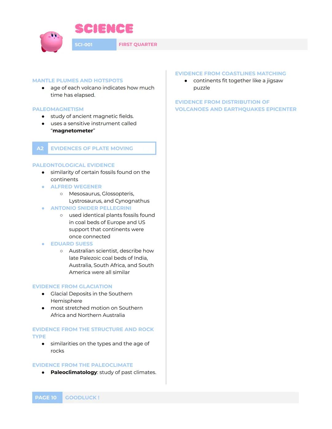 # SCIENCE
SCI-001 FIRST QUARTER
# L1: LOCATING THE EPICENTER
A DEFINITION
EARTHQUAKE
* happens when stored energy is suddenly released