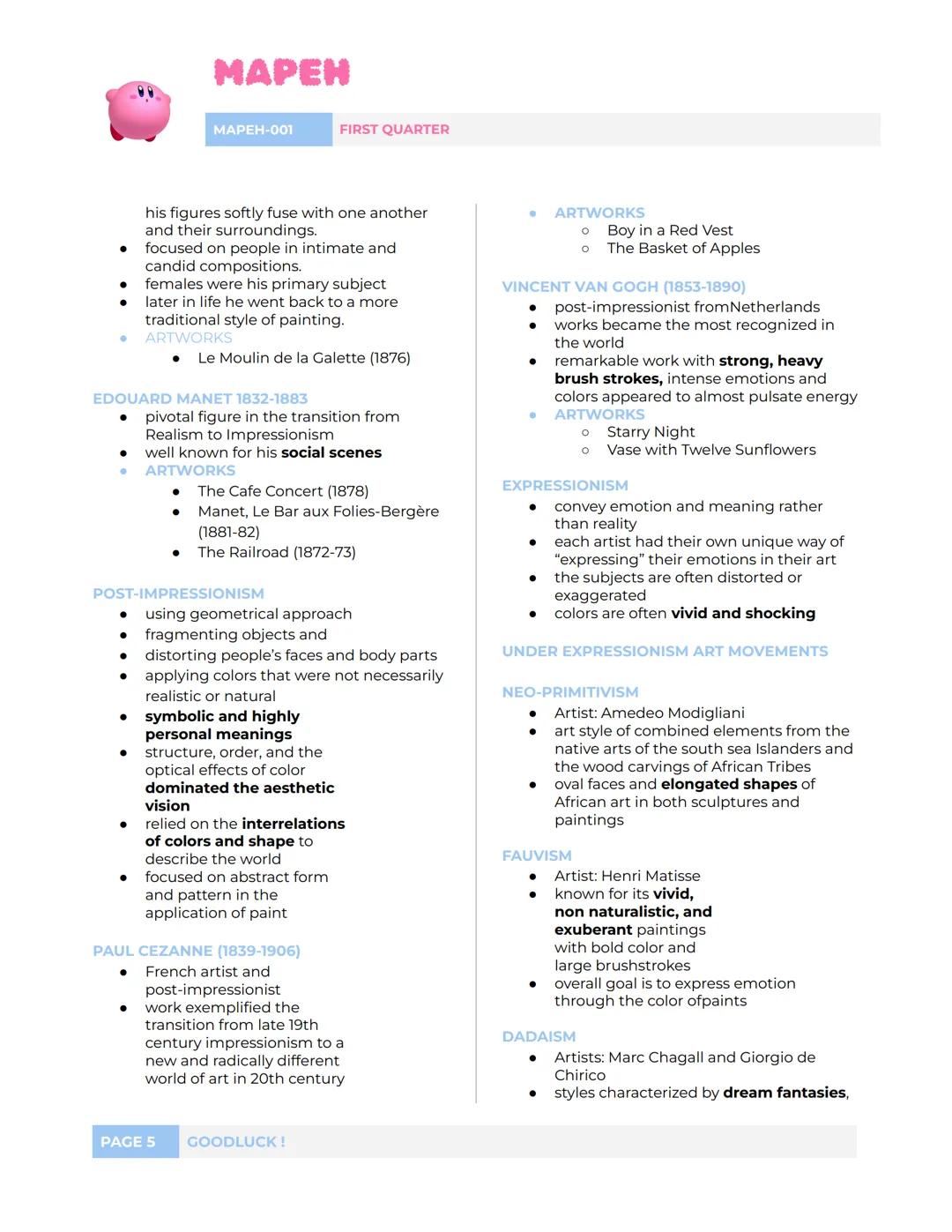 MAPEN
MAPEH-001
FIRST QUARTER
L1: 20TH CENTURY MUSIC
A
DEFINITIONS
IMPRESSIONISM
- used the whole-tone scale
- creates an emotional mode rat