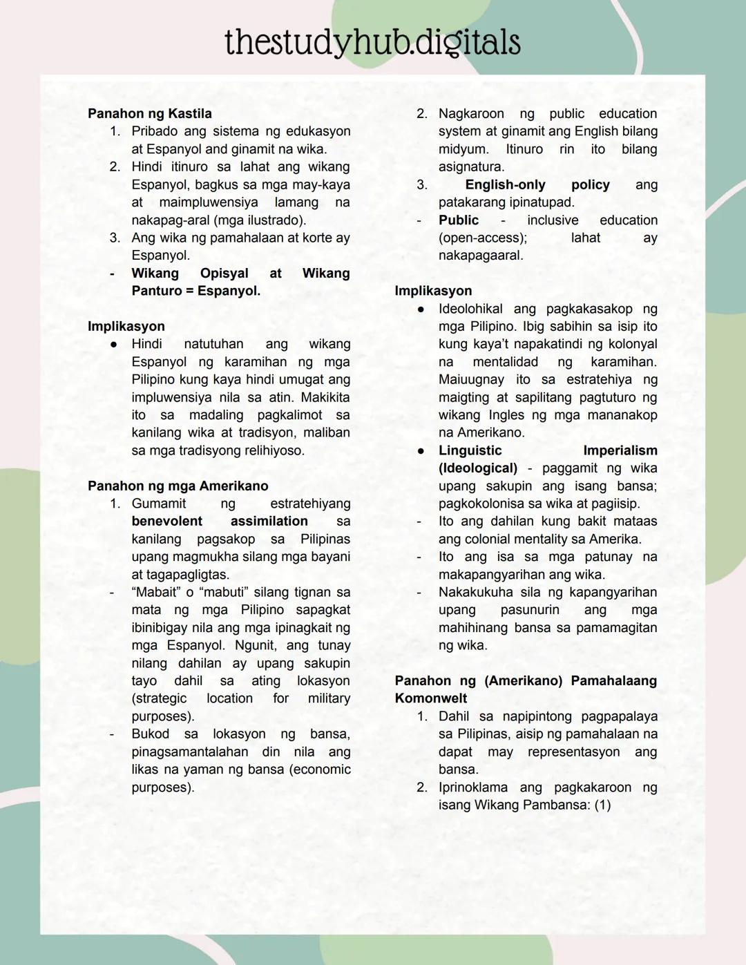 # KOMUNIKASYON AT PANANALKSIK
## Mga Konseptong Pangwika
### Kahulugan ng Wika
* Ang wika ay isang likas at makataong pamamaraan ng pagha