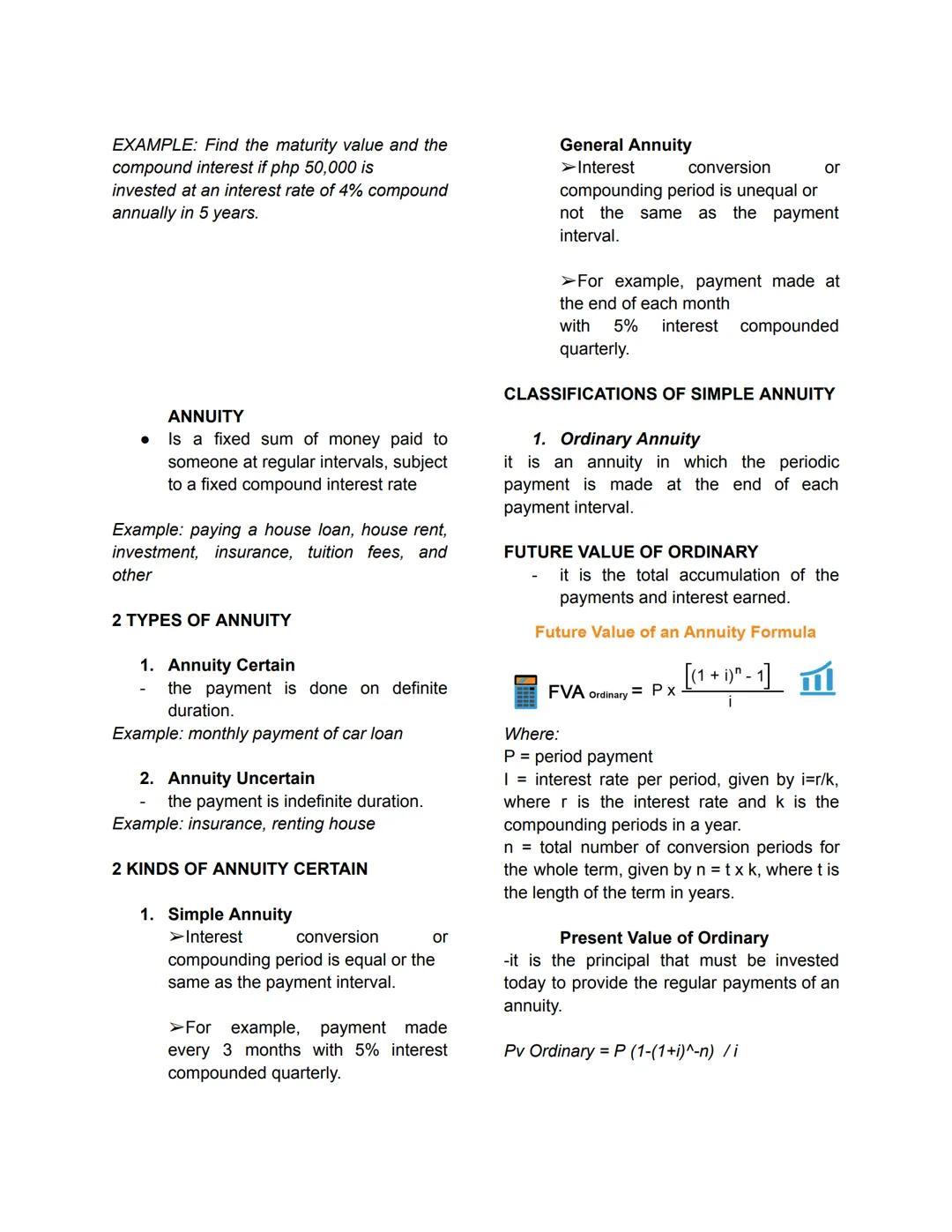 SIMPLE AND COMPOUND INTEREST
SIMPLE INTEREST
- is the amount of interest that may be
paid if you are the borrower or
earnedif you are the le