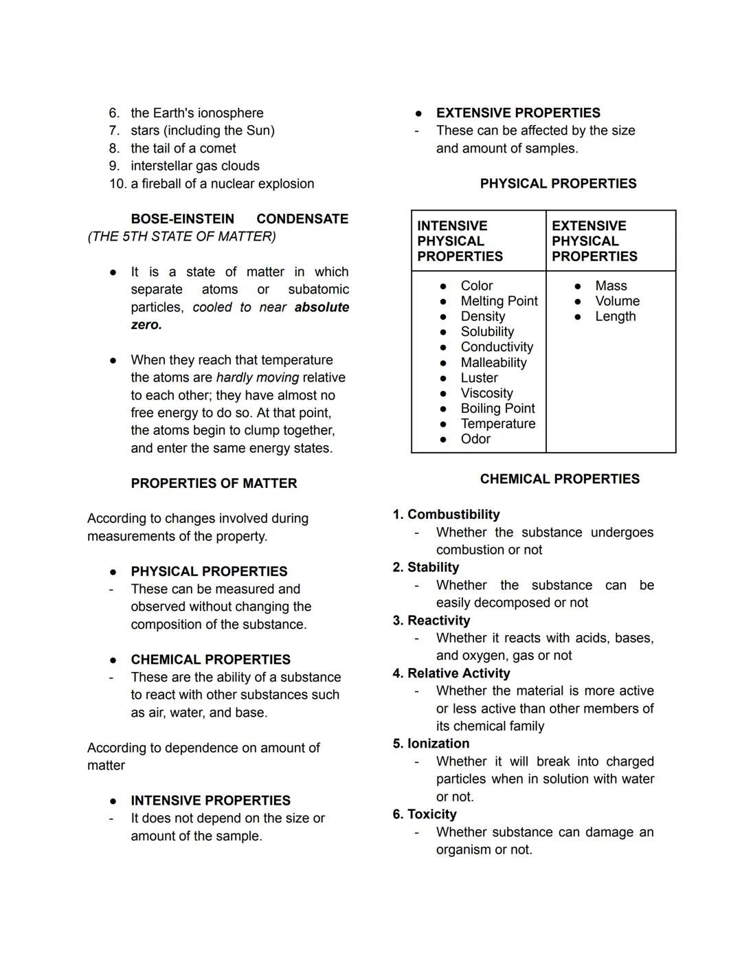 GEN CHEM
Matter and its Properties
Matter is anything that has mass and
occupies space. Everything on earth has
mass and takes up space.
Wha