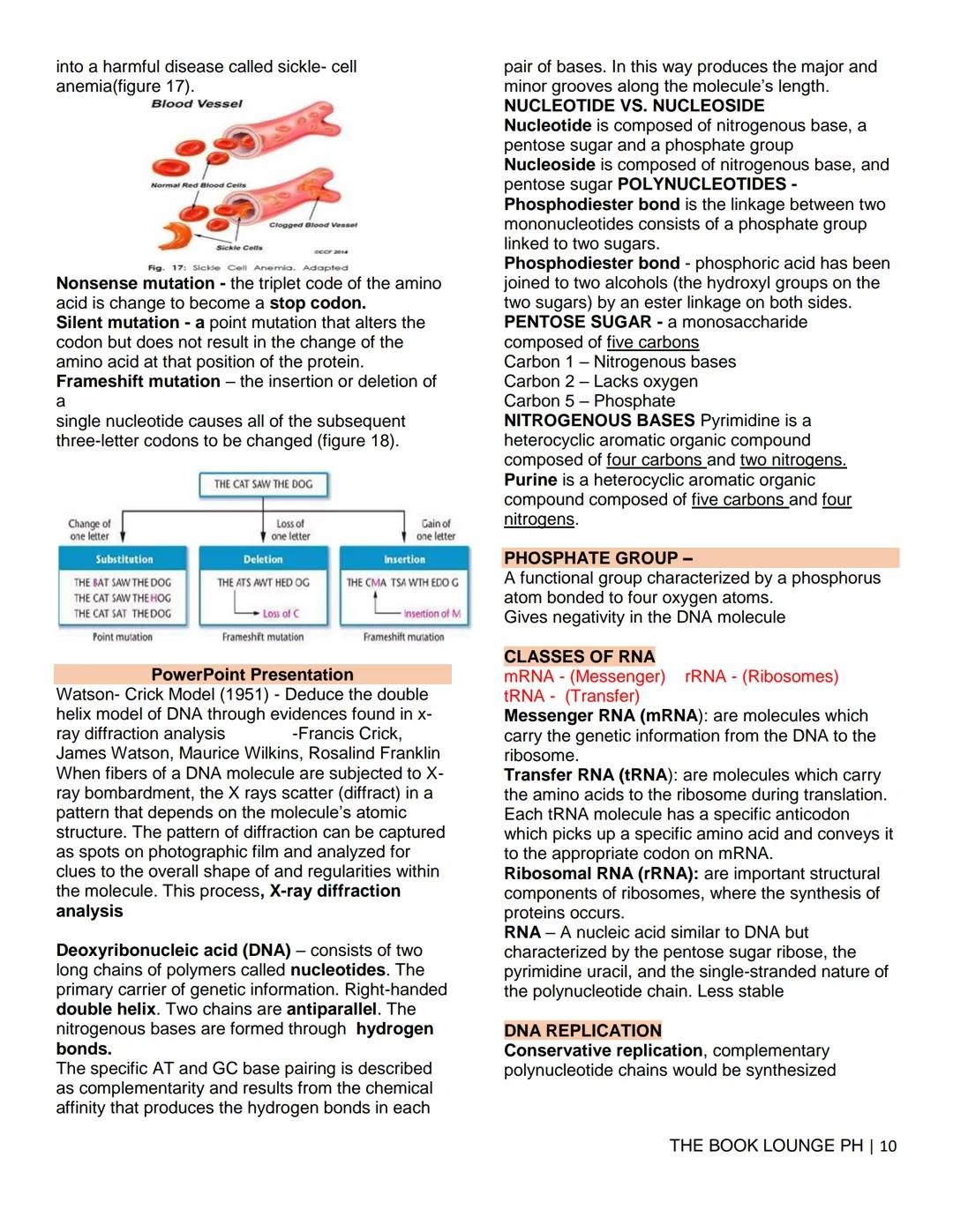 THE BOOK LOUNGE PH
GRADE 12 STEM NOTES AND LECTURES
General Biology 2
THE BOOK LOUNGE PH
COURSE MATERIAL 1
CELL CYCLE AND CELL DIVISION
Cell