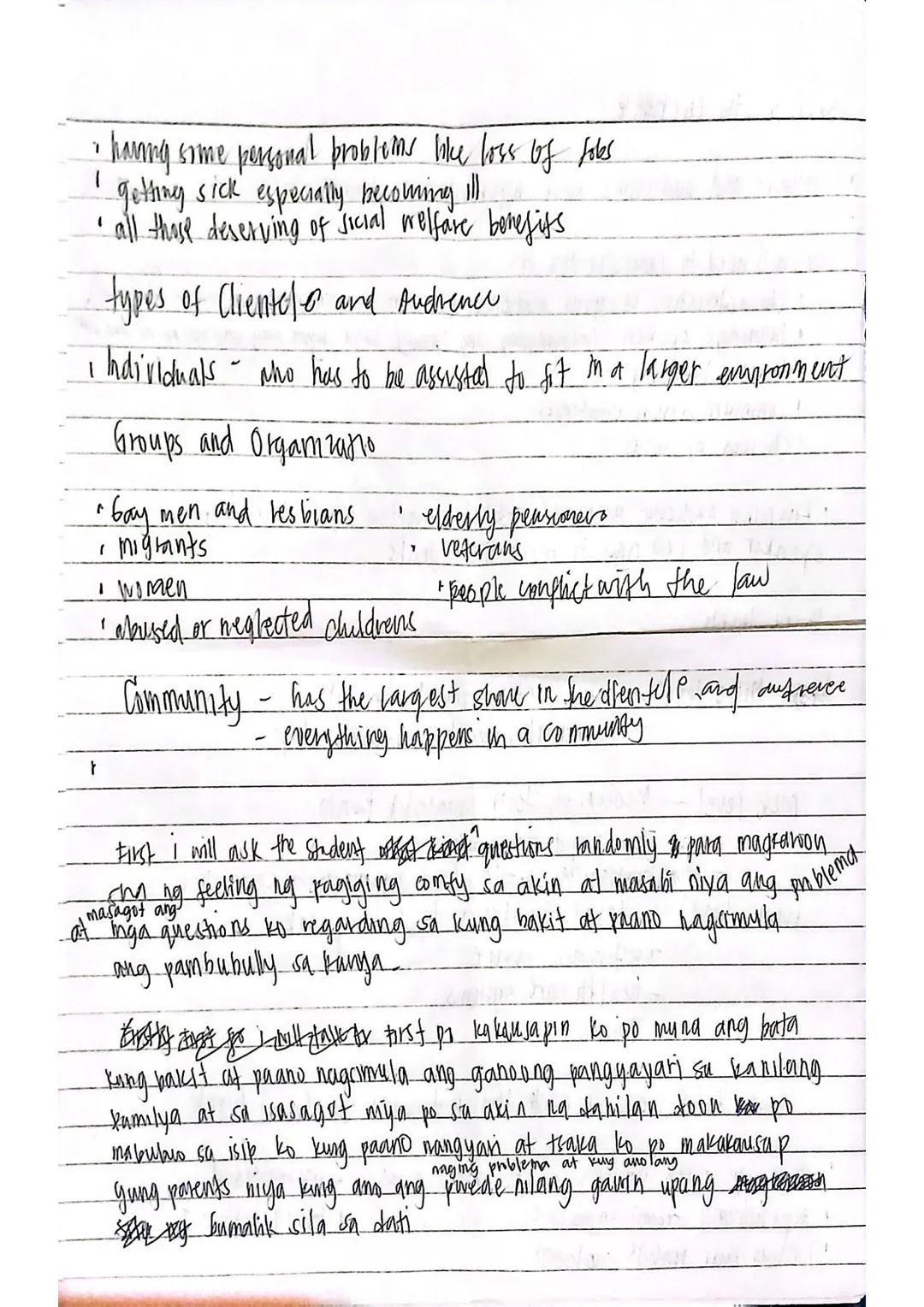 --- OCR Start ---
DIASS
IDsson 7. profile of social worket
inflation
A social worker - to enhance these people's well being and to help them