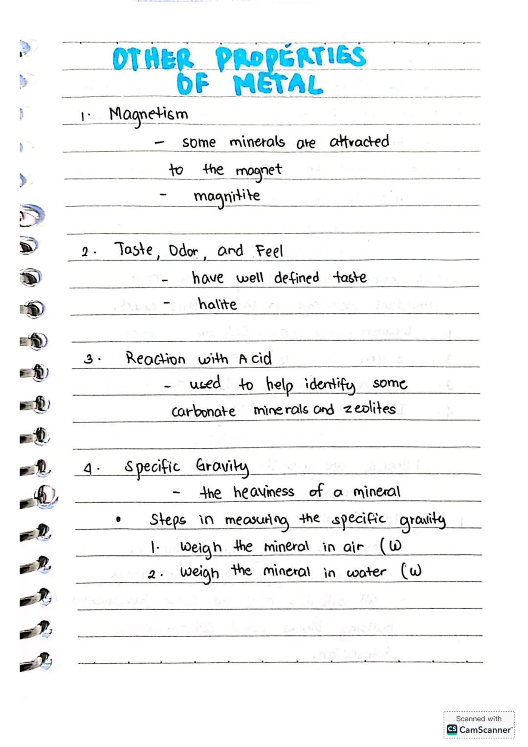 Minerals
- comes from a Latin word minera
meaning a mine.
How to define Minerals?
1. naturally occuring
2. inorganic
3. solid
4. definite ch
